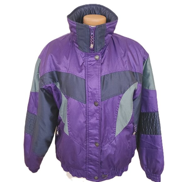 Vintage etirel 90's Ski /Snowboarding Colourblock Jacket - Picture 2 of 12